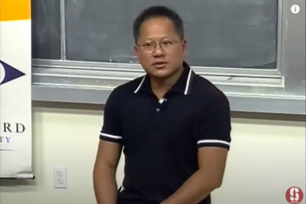 Jensen Huang Stanford student and Entrepreneur, co-founder and CEO of NVIDIA in 2011